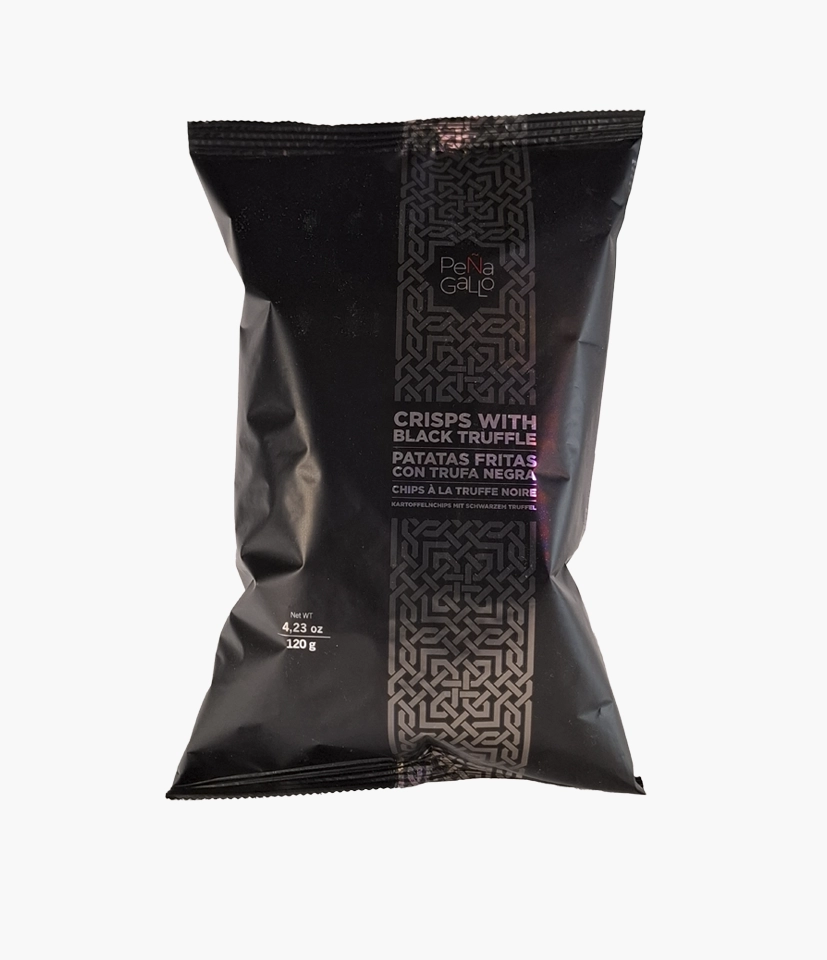Peñagallo Chips peñagallo potato spanish chips black truffle