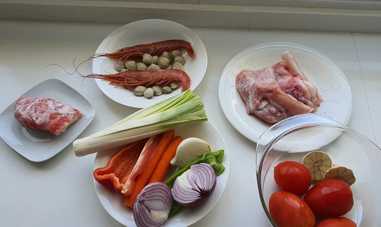 “Fumé” of Fish and Seafood (Concentrated Broth) recipe Ingredients for the fish and shellfish stock recipe from the Spanish Food Store