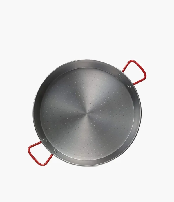 42-cm-polished-steel-paella-pan polished steel paella pan 42 cm 5 ppl