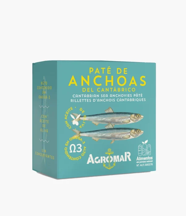 Agromar cantabrian anchovy pate