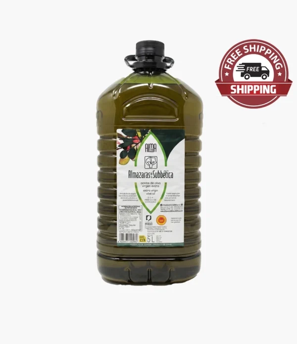 almazaras_Subbética_EVOO_5L_free_shipping Almazaras de la Subbética Spanish Extra Virgin Olive Oil D.O.P. Priego de Córdoba EVOO 5 L
