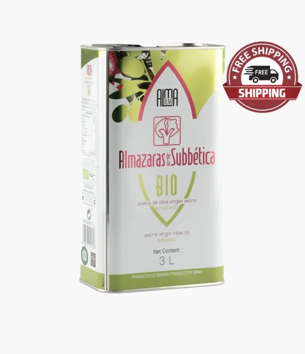 alma oliva bio 3l tin free shipping